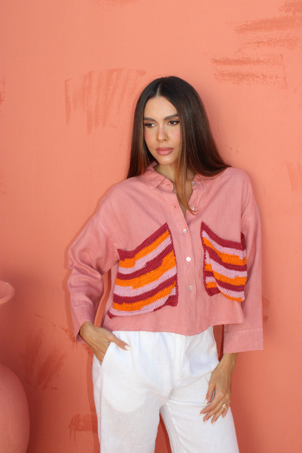 Manga Rosa Blouse