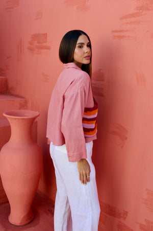 Manga Rosa Blouse